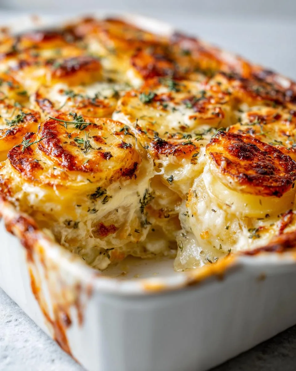 Cheesy Garlic Potatoes Gratin - detail 2