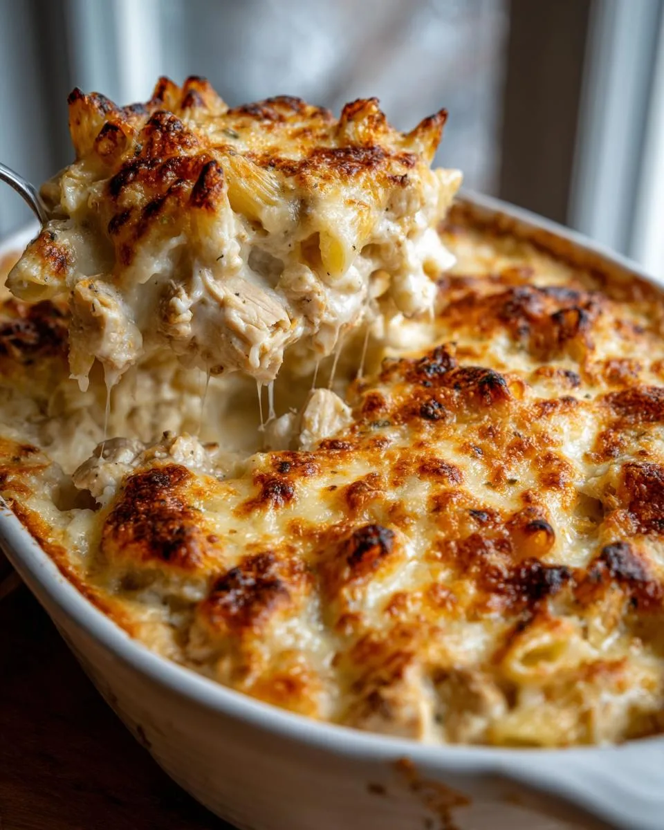 Chicken Alfredo Casserole - detail 1