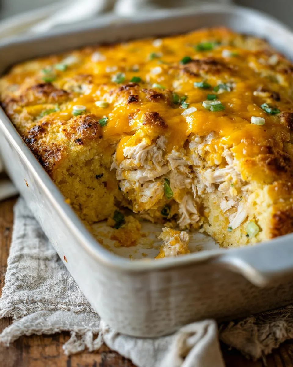 Chicken Cornbread Casserole - detail 1