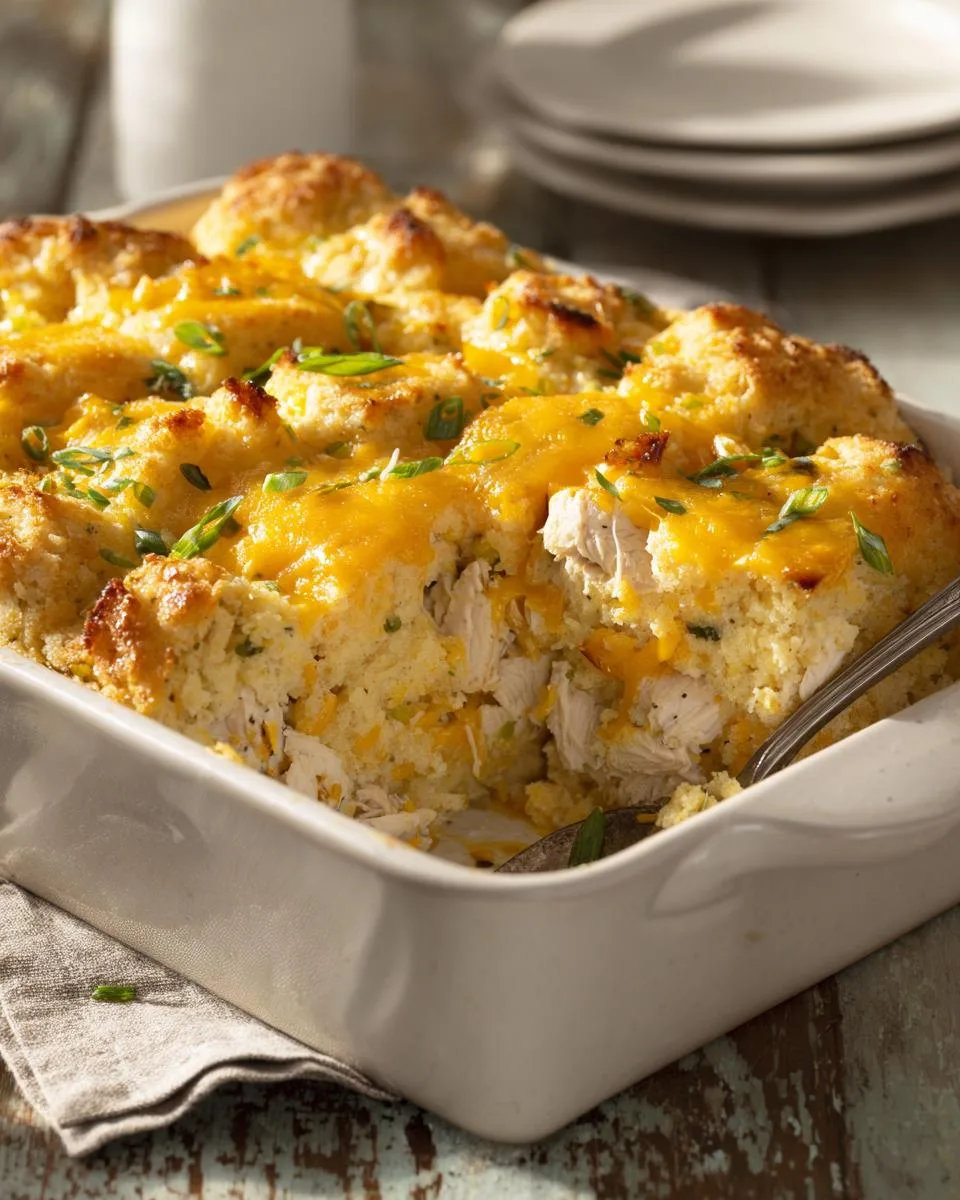 Chicken Cornbread Casserole - detail 2