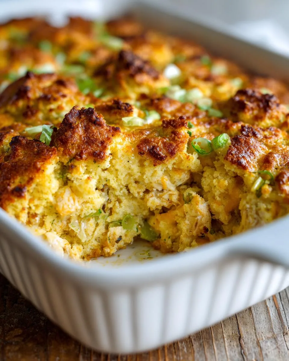 Chicken Cornbread Casserole - detail 3