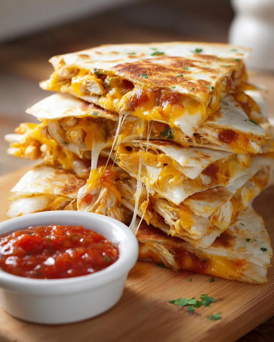 Chicken Quesadilla Lunchbox Triangles - detail 2