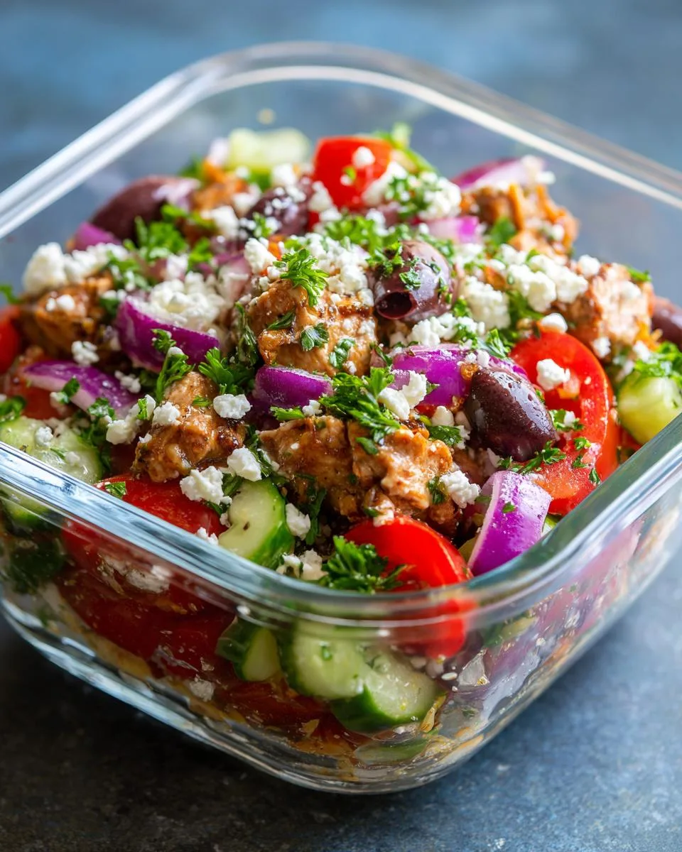 Chicken Salad Meal Prep Bowls - detail 3