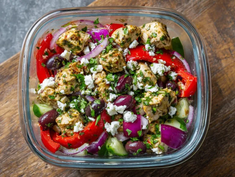 Chicken Salad Meal Prep Bowls