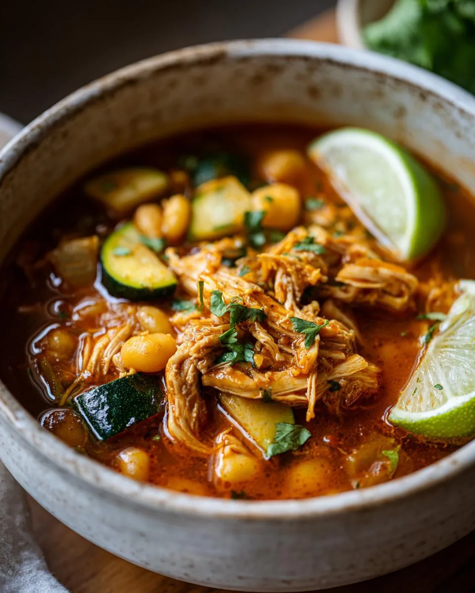 Chicken Soup Zucchini Hominy - detail 3