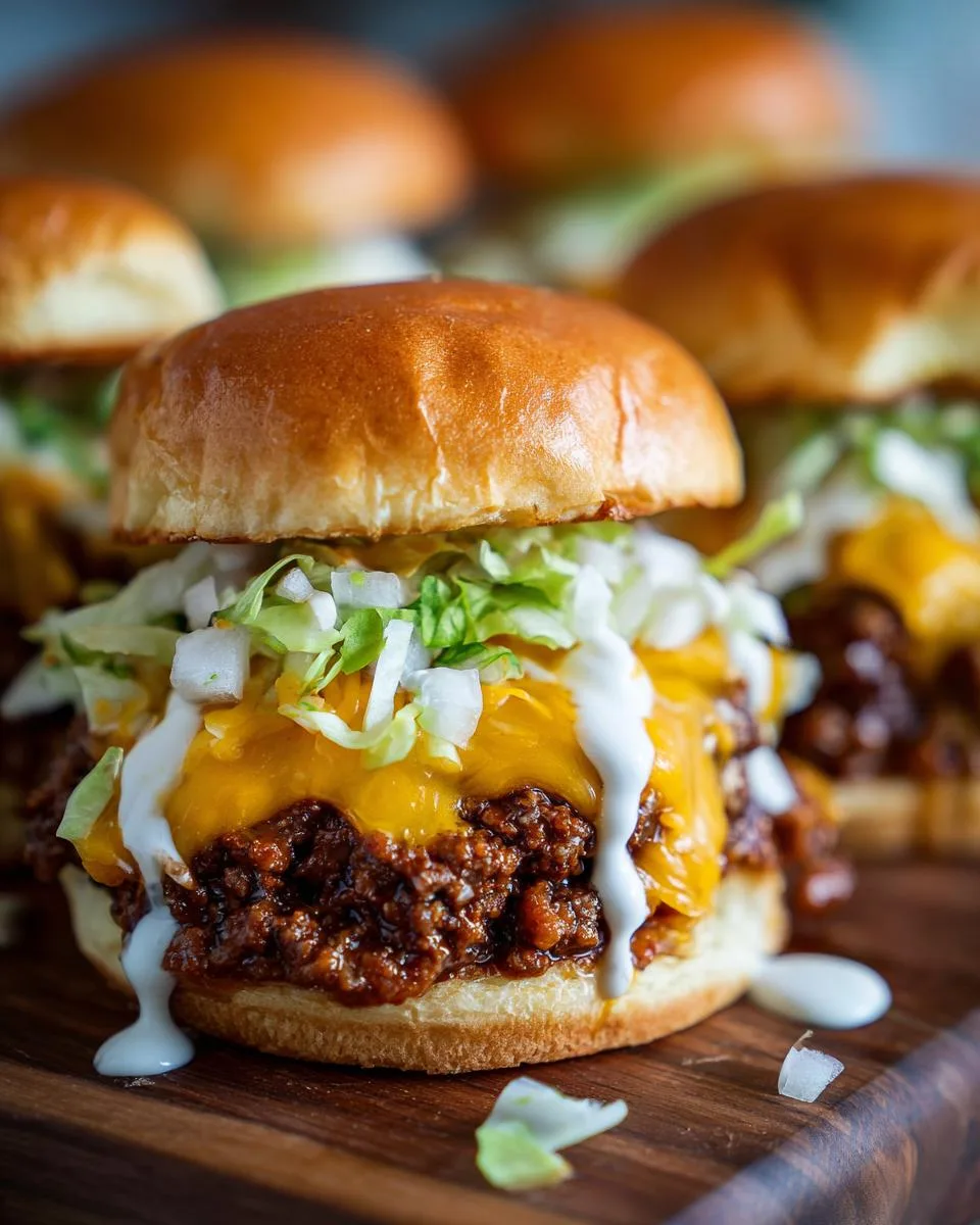 Chopped Cheese Sliders Recipe - detail 1