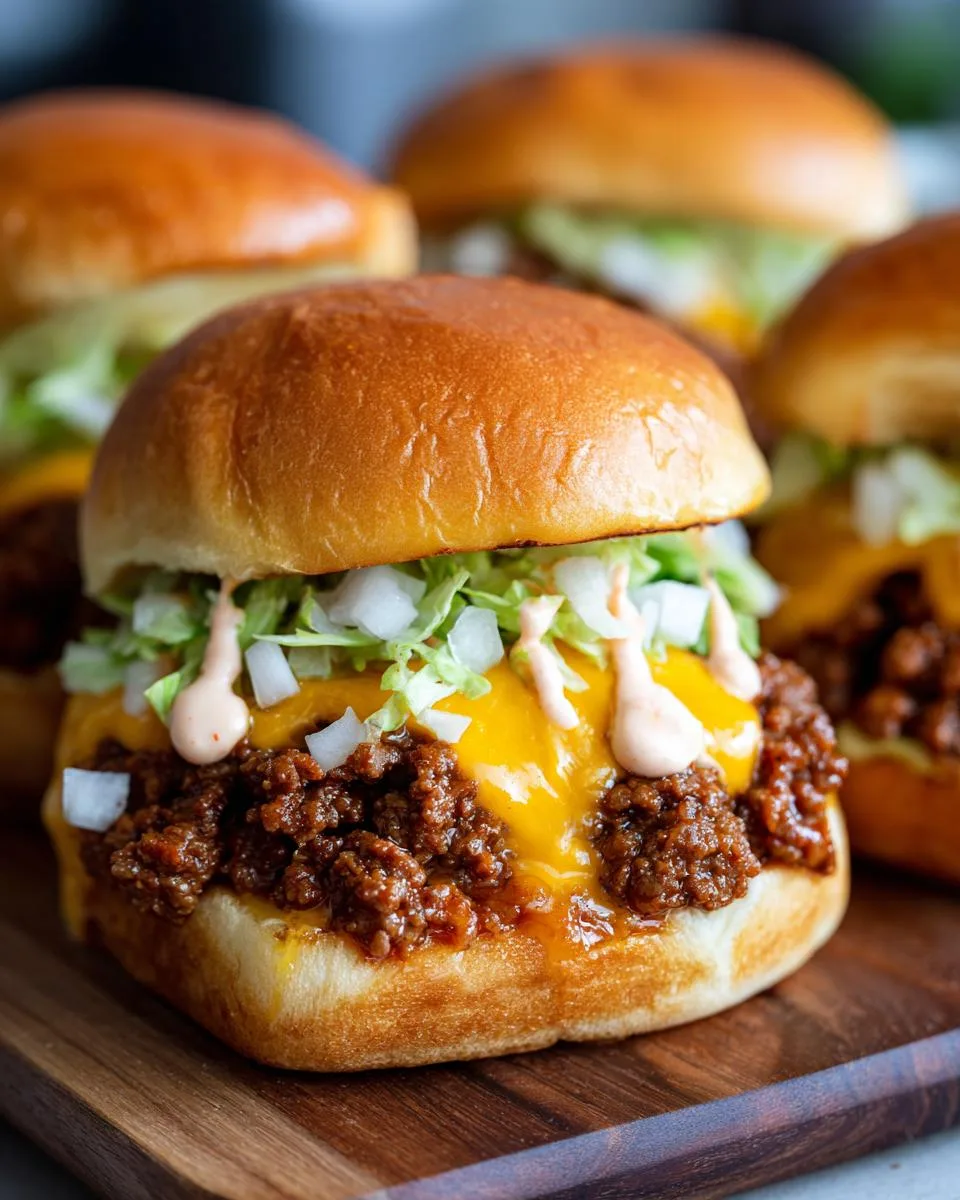 Chopped Cheese Sliders Recipe - detail 3