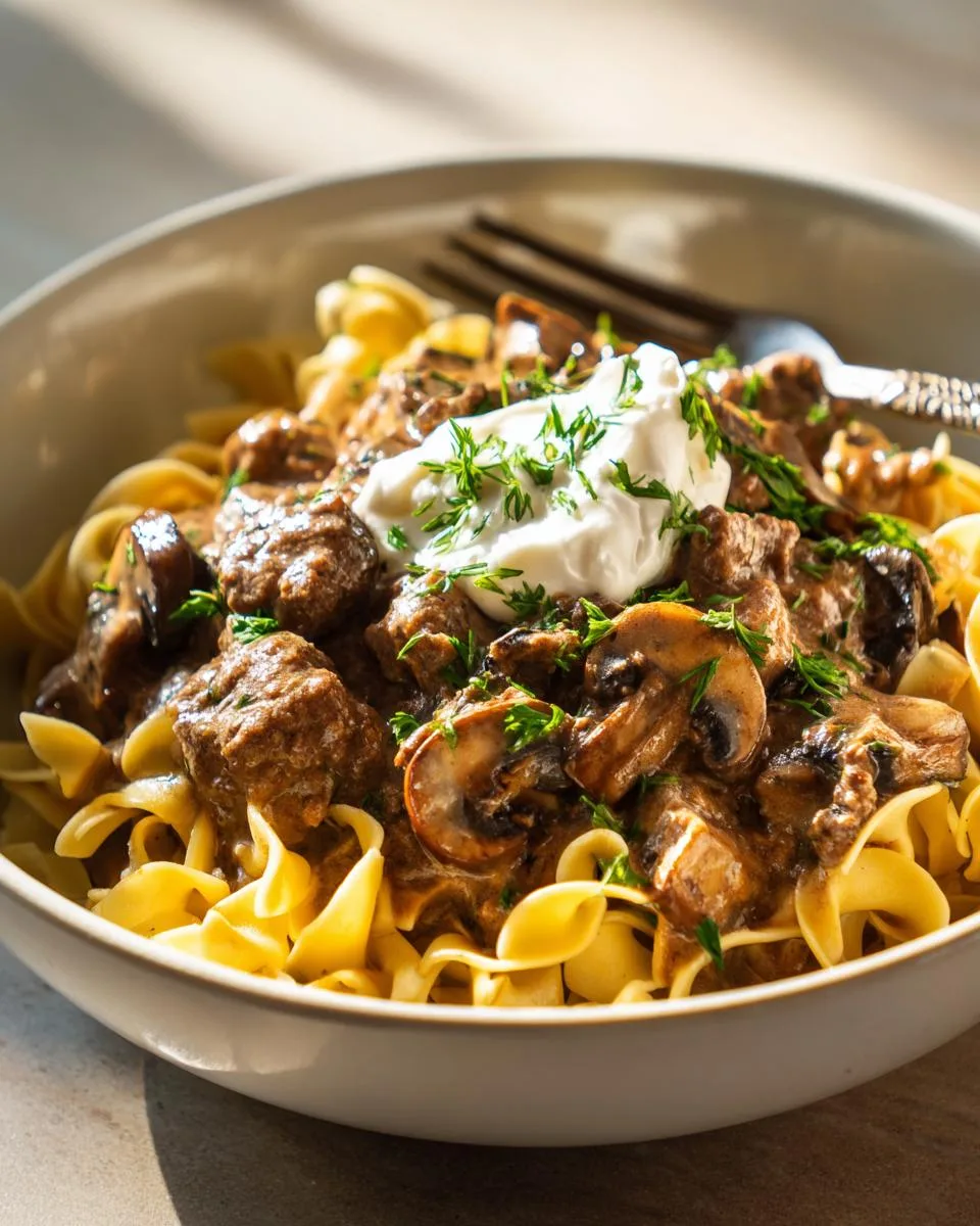 Classic Hamburger Stroganoff Recipe - detail 2