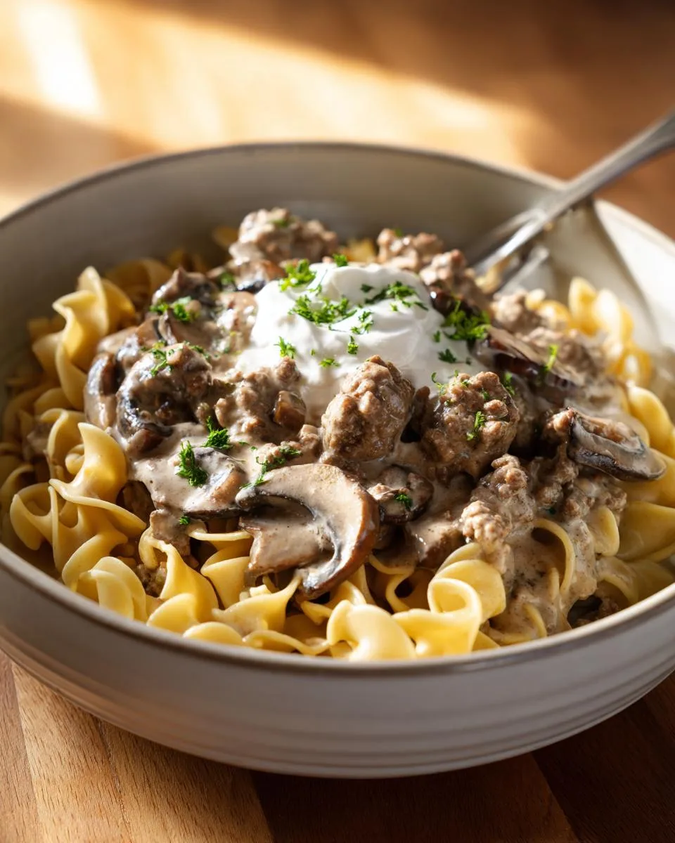 Classic Hamburger Stroganoff Recipe - detail 3