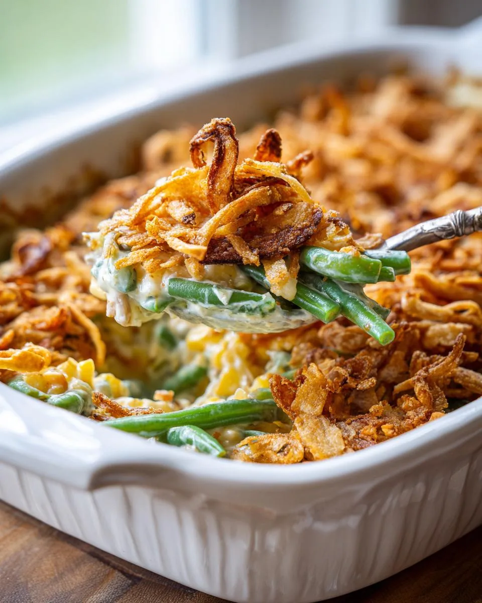 Corny Green Bean Casserole - detail 1