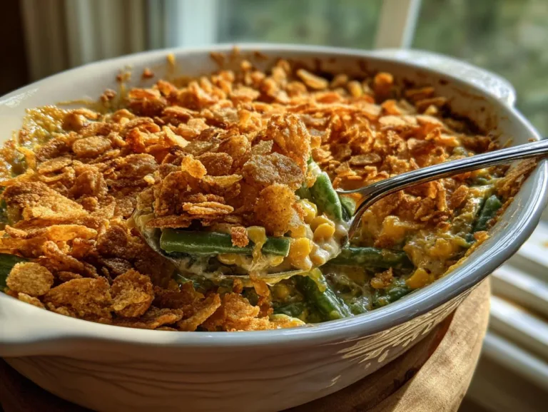 Corny Green Bean Casserole