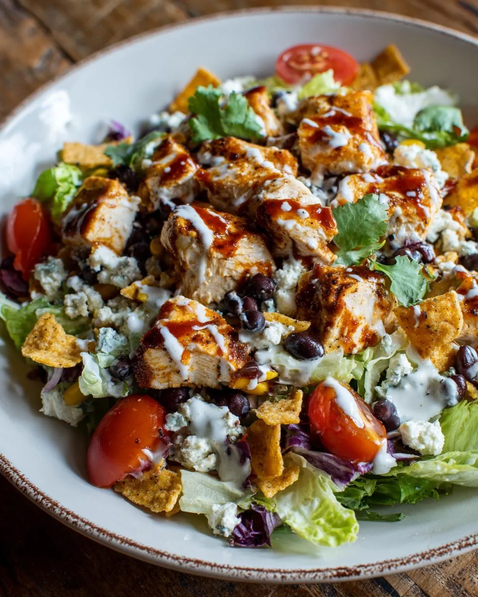 Cottage Cheese BBQ Chicken Salad - detail 2