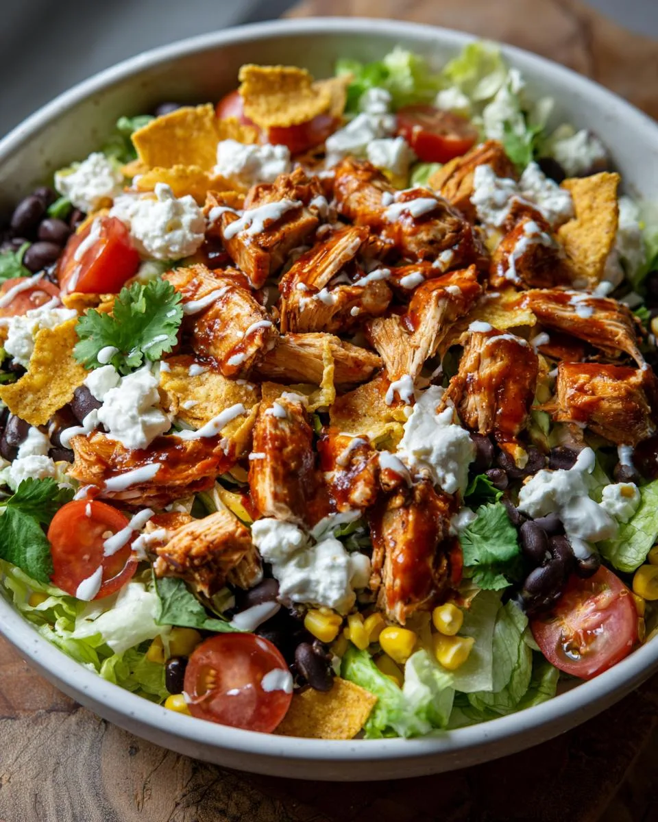Cottage Cheese BBQ Chicken Salad - detail 3
