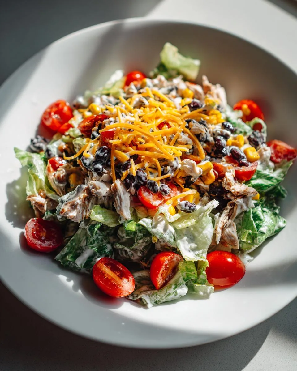 Cottage Cheese Taco Chicken Salad - detail 1