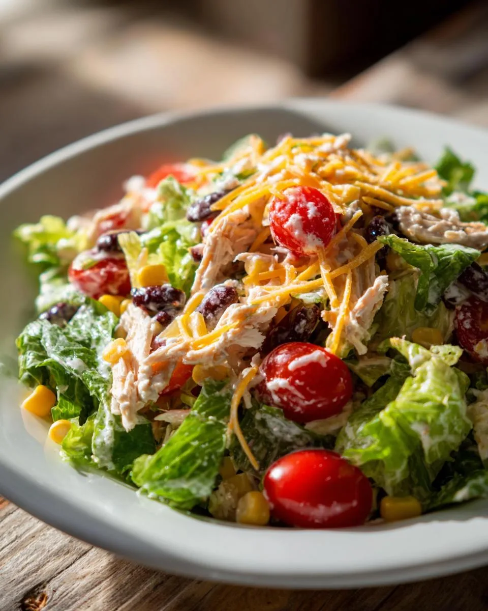 Cottage Cheese Taco Chicken Salad - detail 2