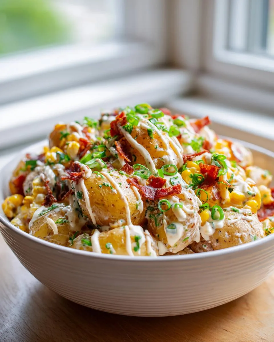 Earls Warm Potato Salad - detail 2