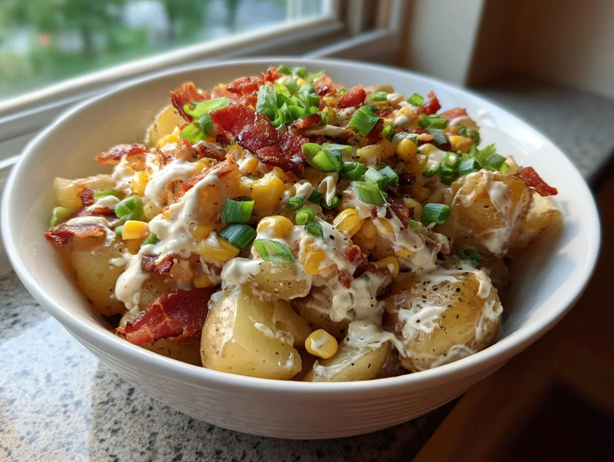 Grandma Jo’s 5-Star Earls Warm Potato Salad Recipe