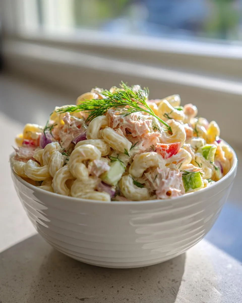 Easy Tuna Macaroni Salad Recipe - detail 3