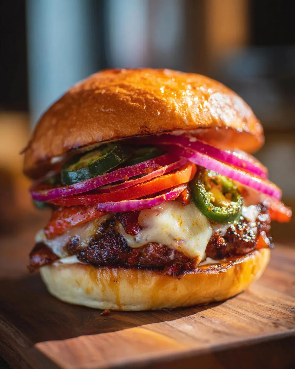 Fajita Cheeseburger Dinner Recipe - detail 1