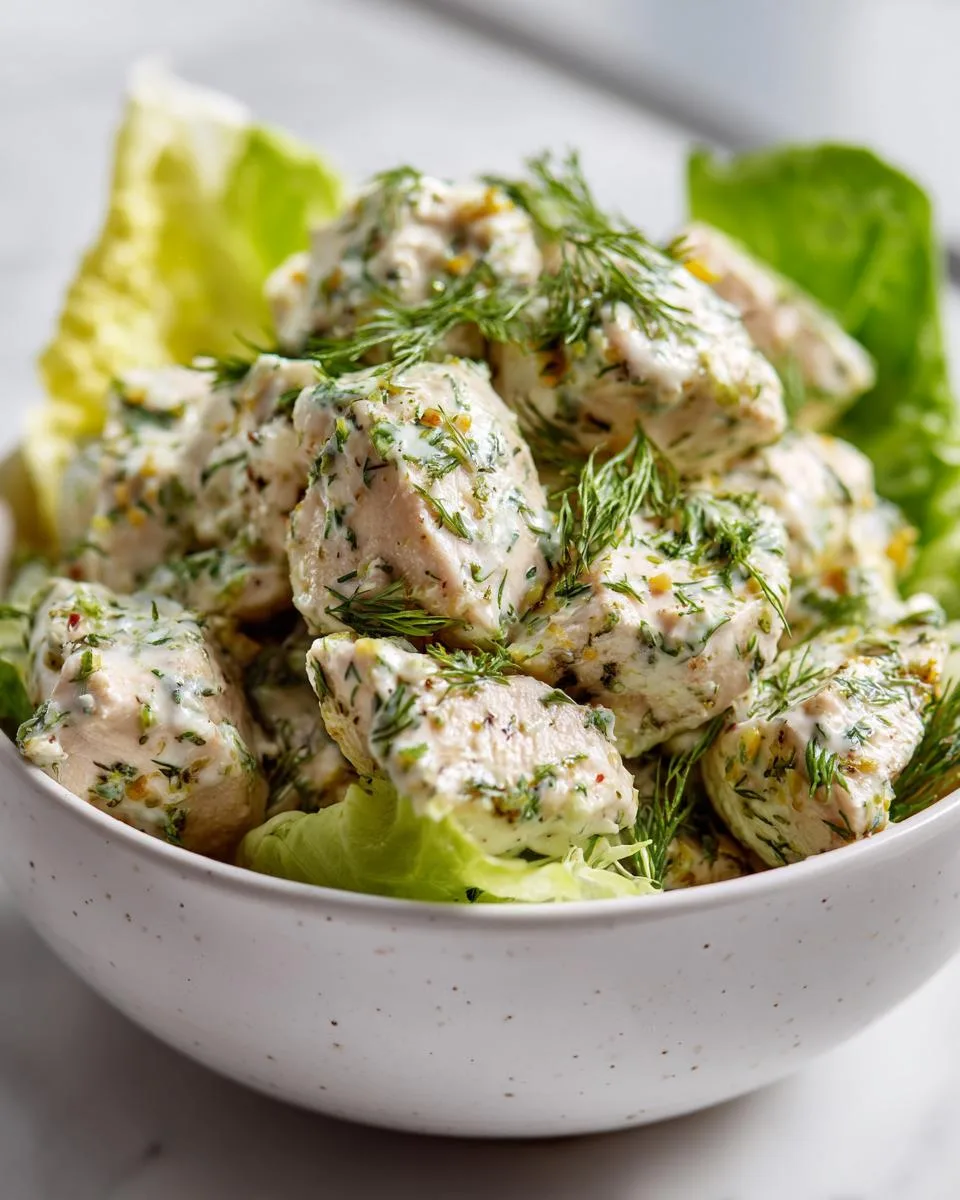Fresh Herb Chicken Salad Bowl - detail 3
