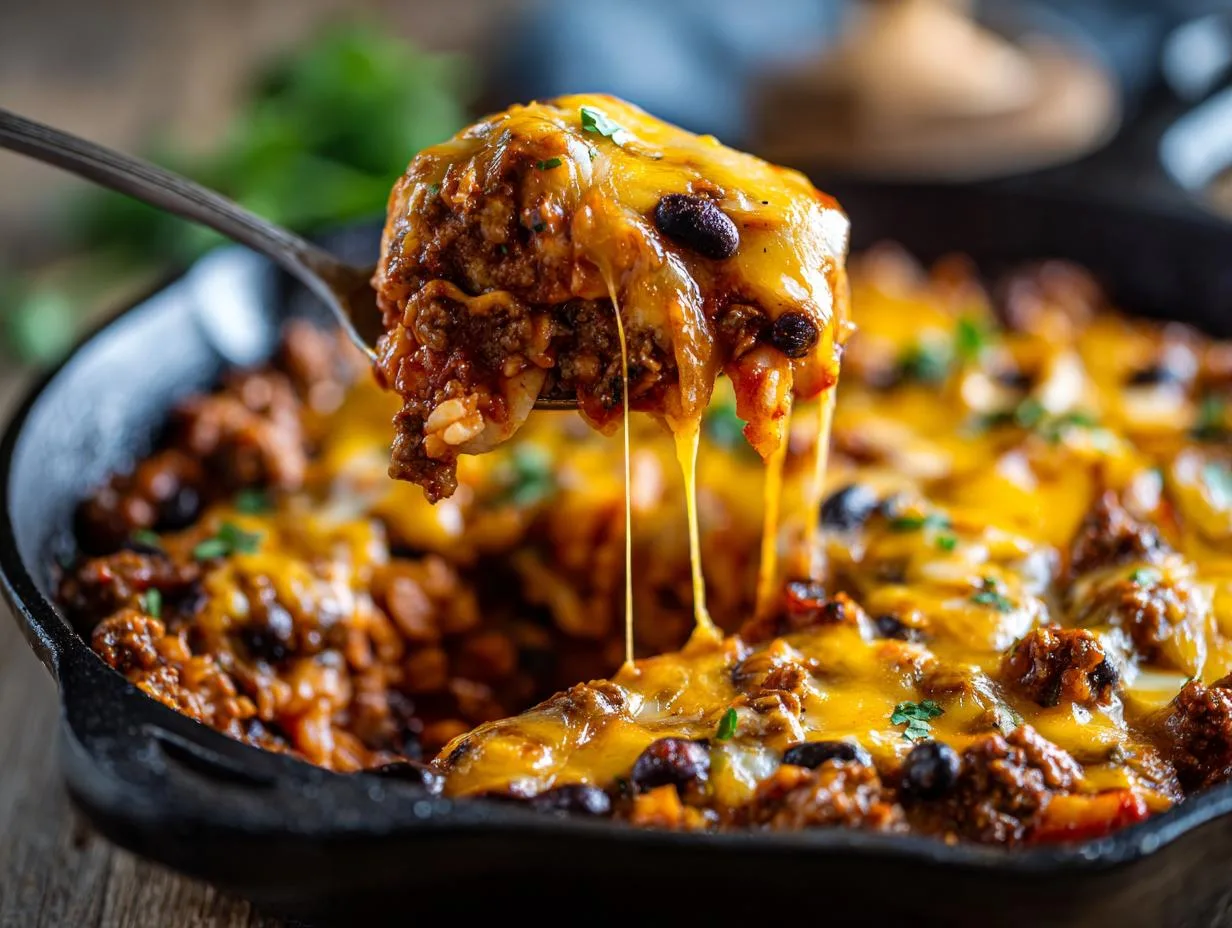 Hearty Ground Beef Burrito Skillet Ready in 30 Minutes