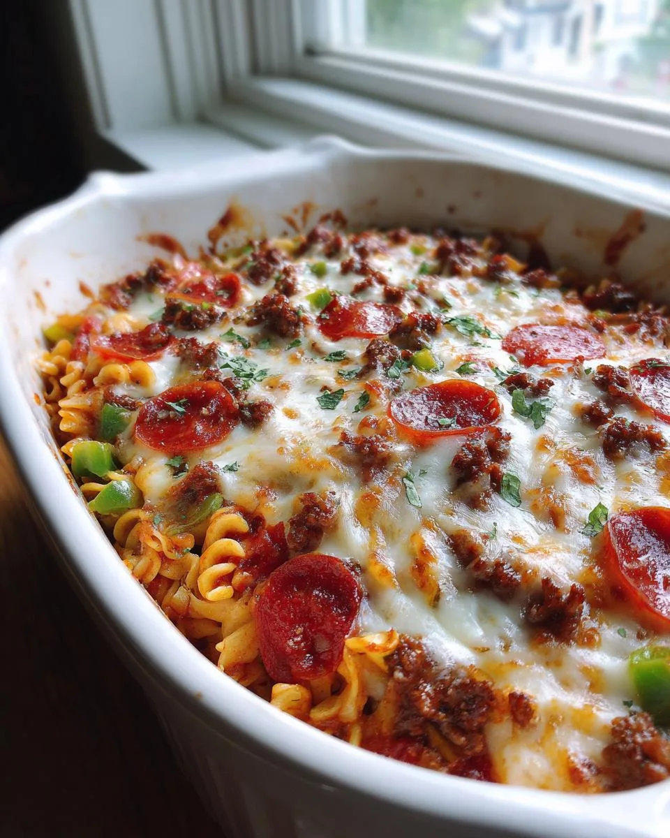 Ground Beef Pizza Casserole - detail 2