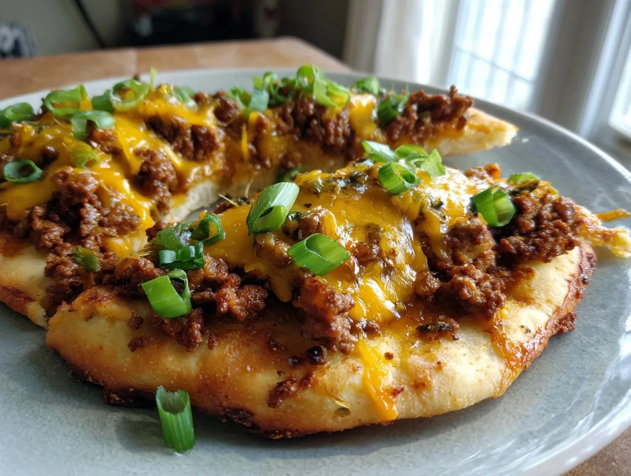 Grandma Jo’s 30-Minute Ground Beef Taco Flatbread Magic