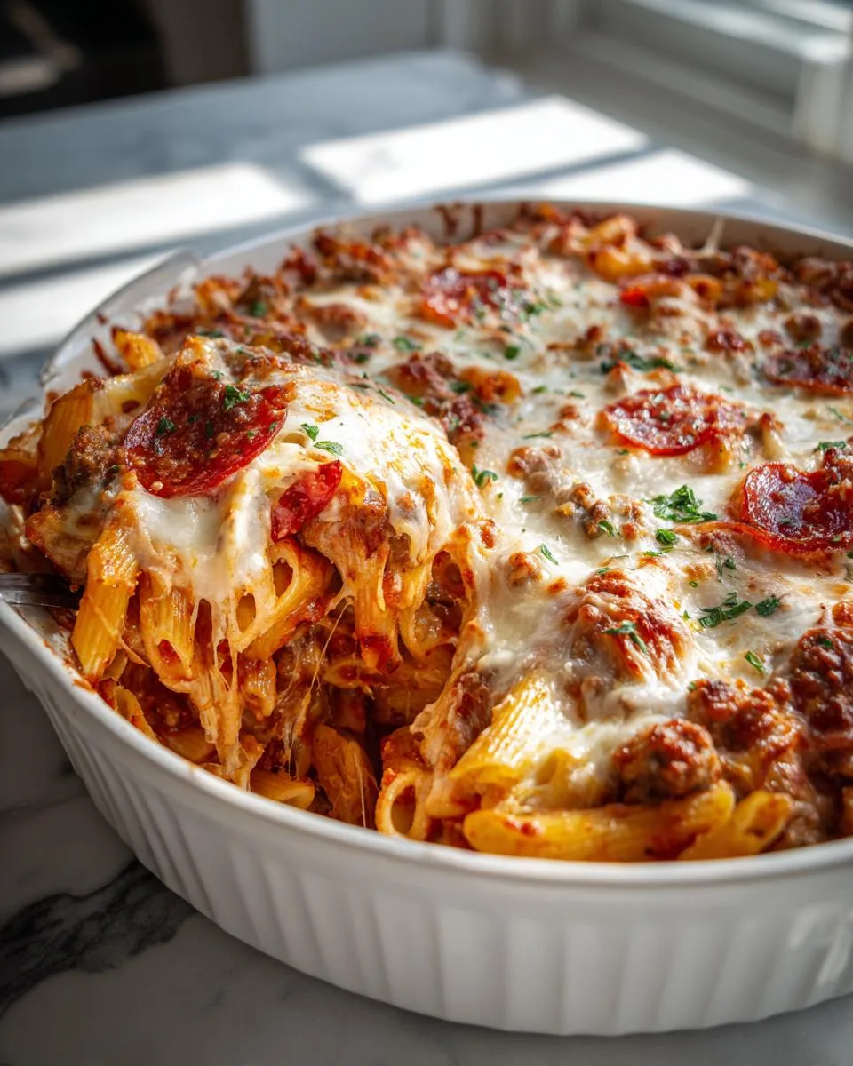 High Protein Pasta Bake Recipe - detail 2