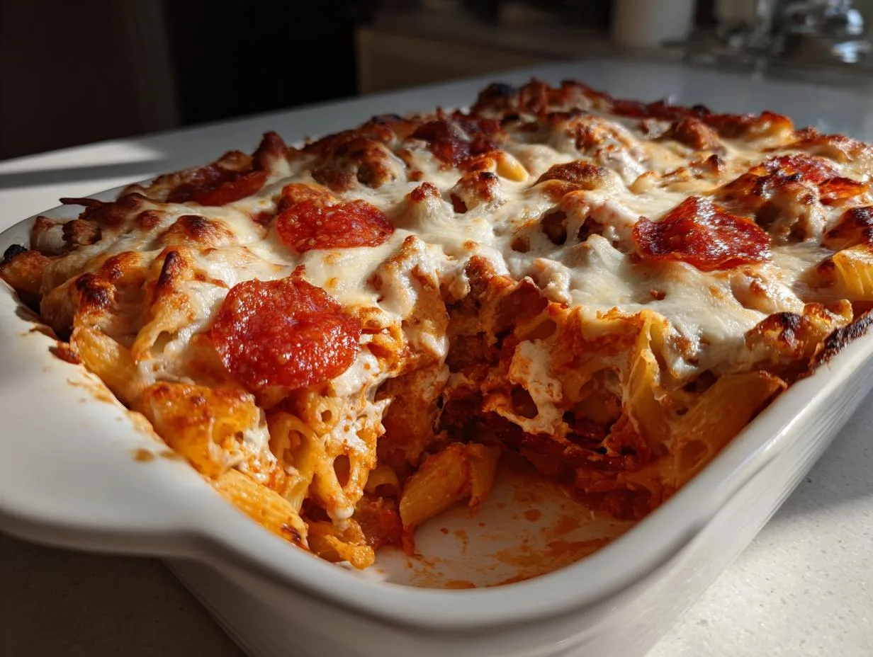 35g Protein Pasta Bake: Comfort Food That Tastes Decadent