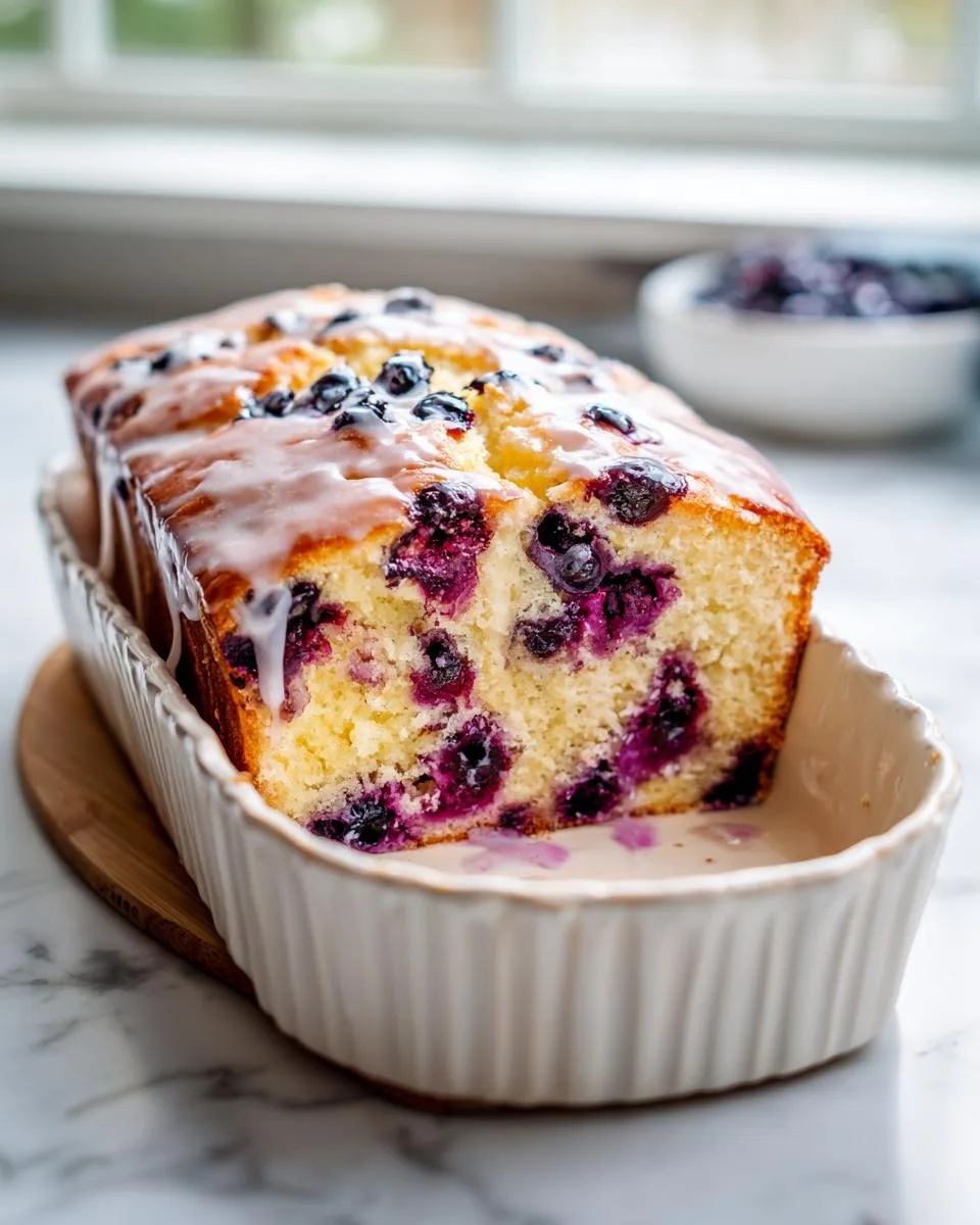 Huckleberry Lemon Breakfast Loaf - detail 3