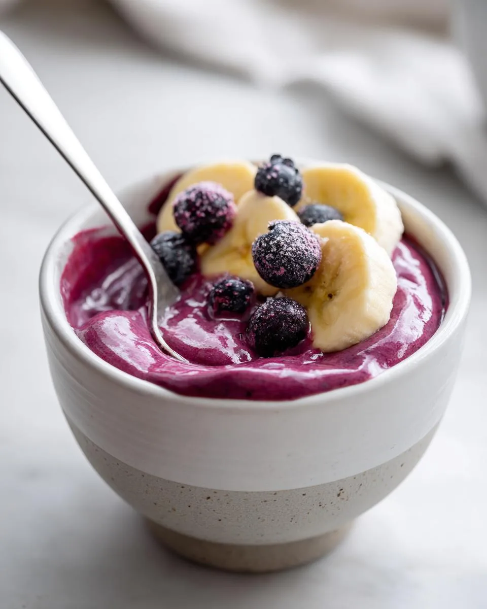 Huckleberry Smoothie Bowls - detail 1