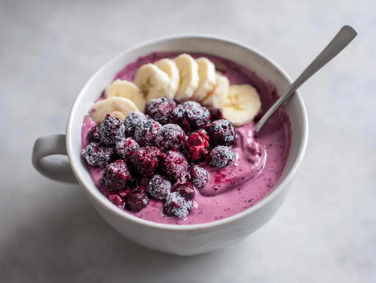 5-Minute Heavenly Huckleberry Smoothie Bowls That Delight