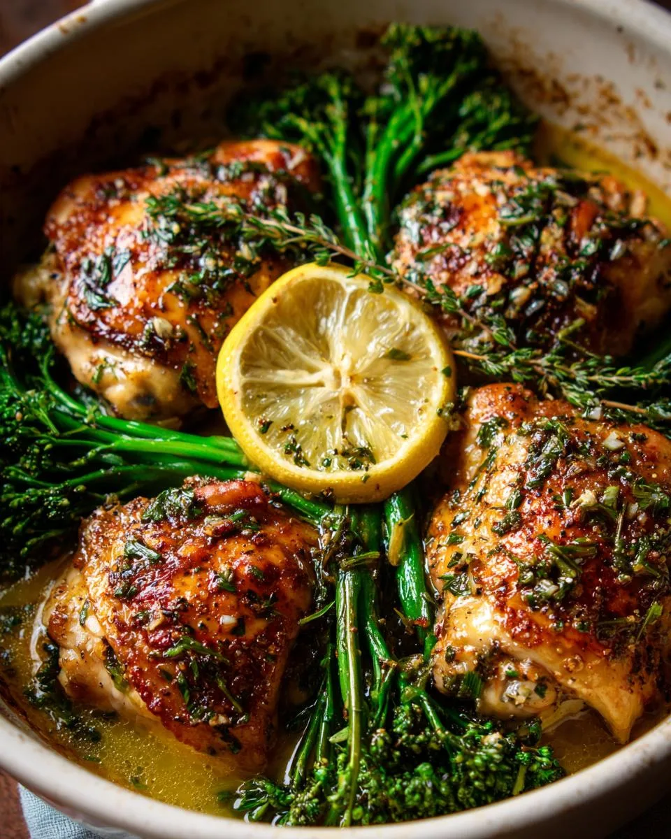 Lemon Pepper Chicken Broccolini - detail 1