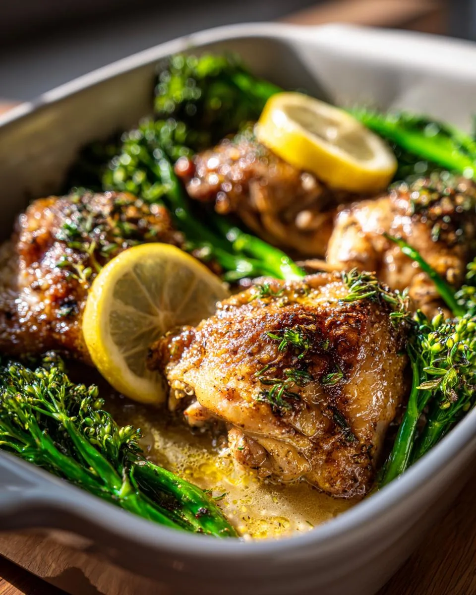 Lemon Pepper Chicken Broccolini - detail 2
