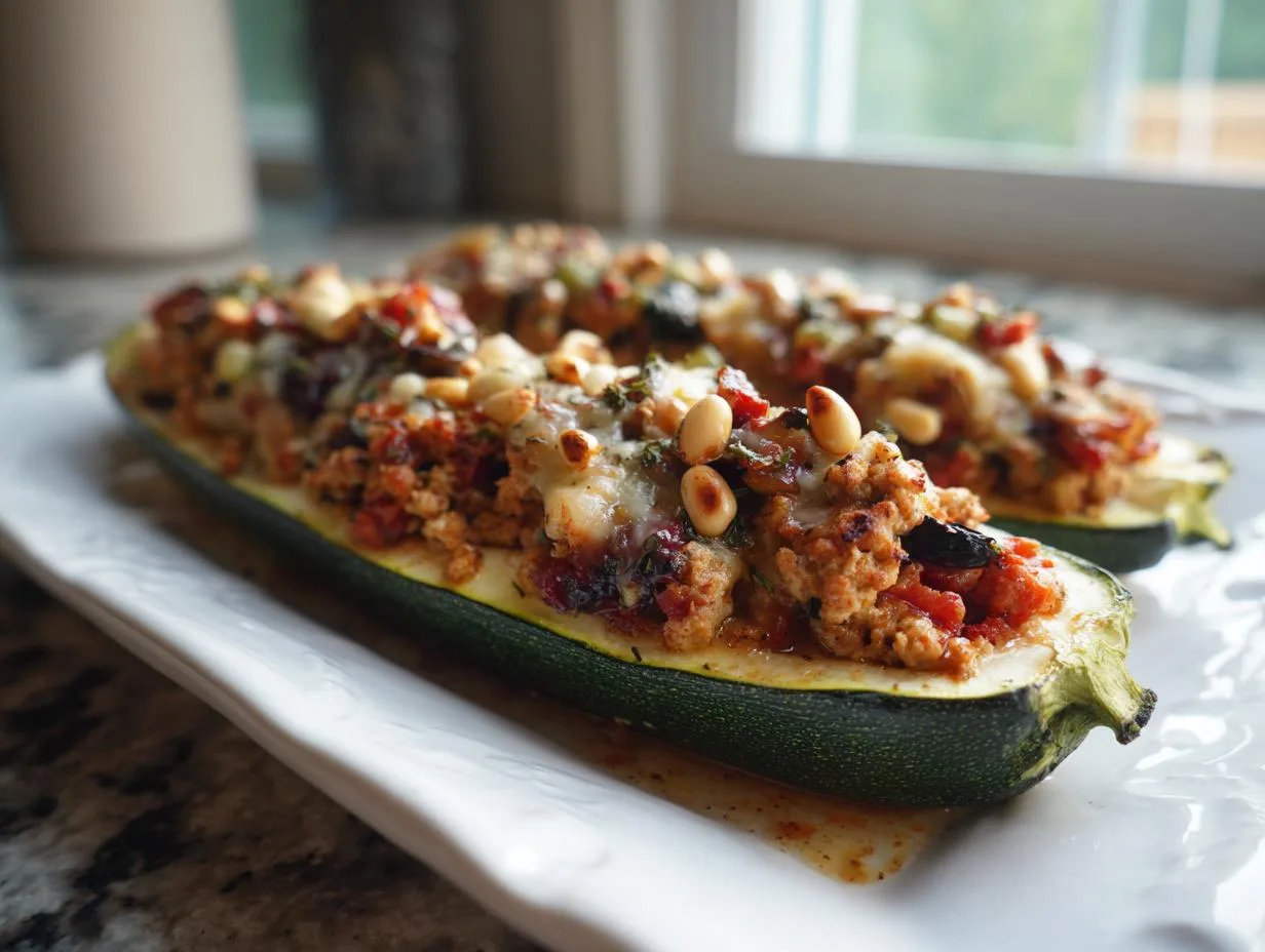 Juicy Mediterranean Zucchini Boats Your Family Will Devour