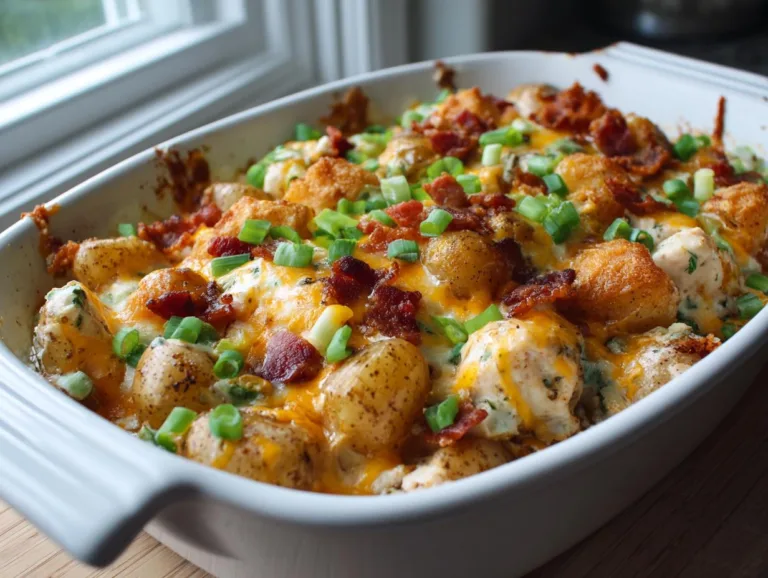 Ranch Chicken Potato Bake
