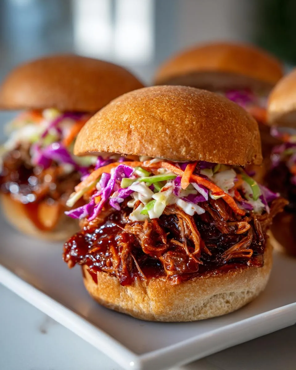 Slow-Cooker Barbecue Brisket Sliders - detail 2