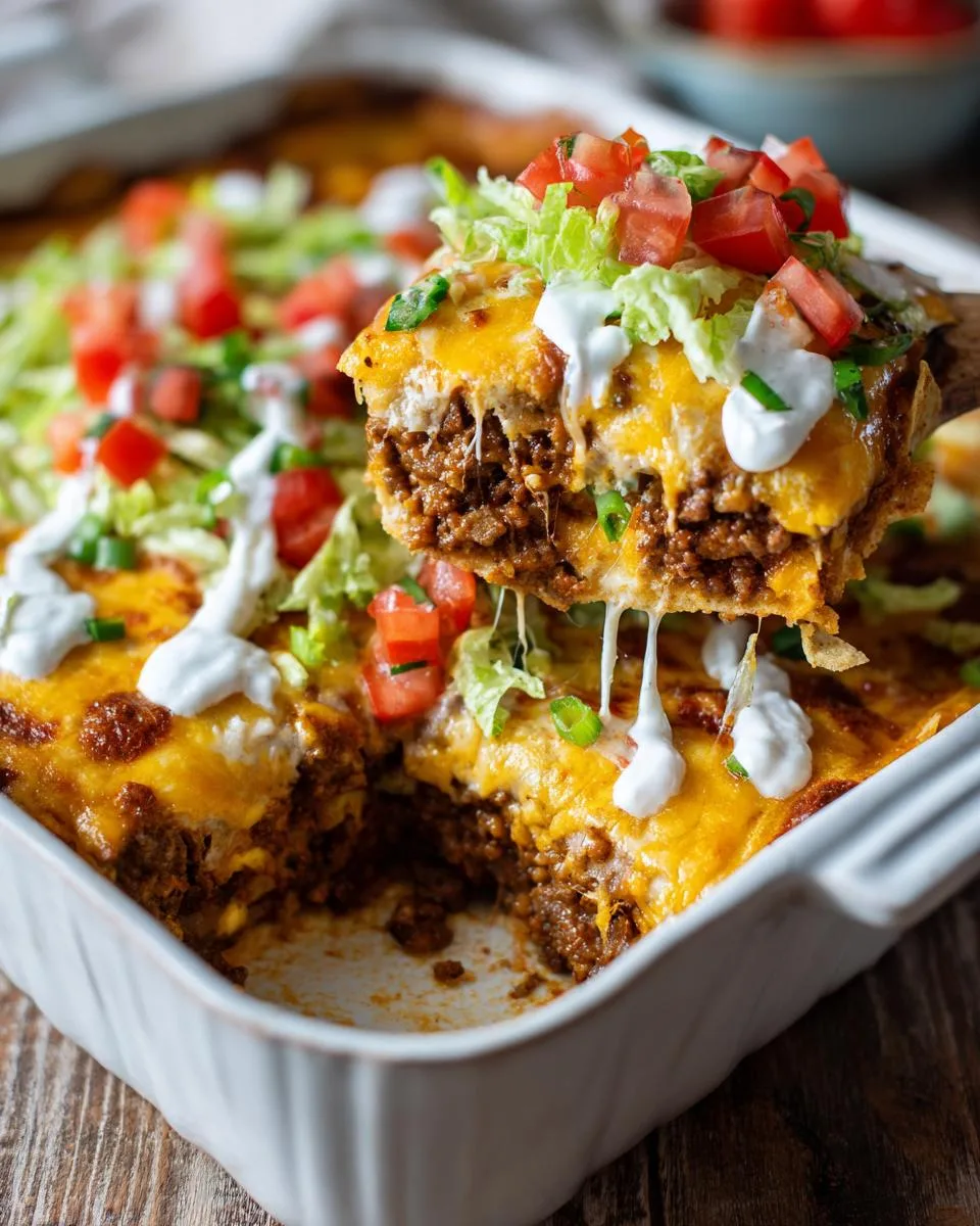 Taco Salad Casserole Recipe - detail 3