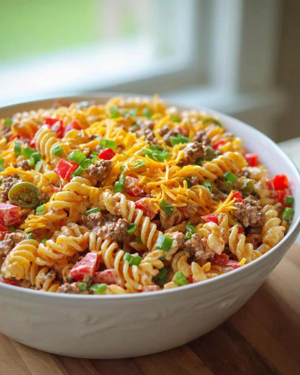 Tex Mex Pasta Salad Recipe - detail 3