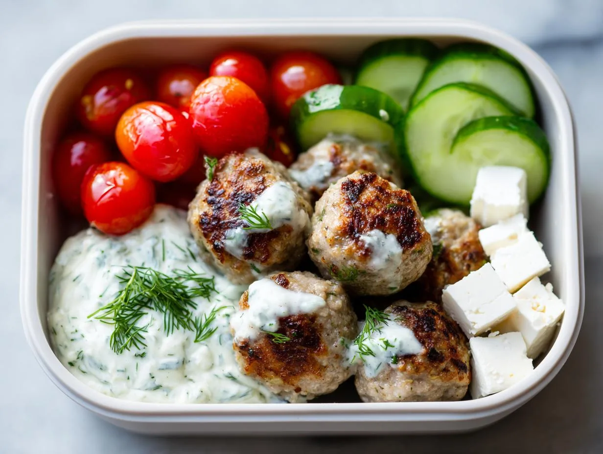 Savor Grandma Jo’s 5-Minute Turkey Meatball Bento Lunch