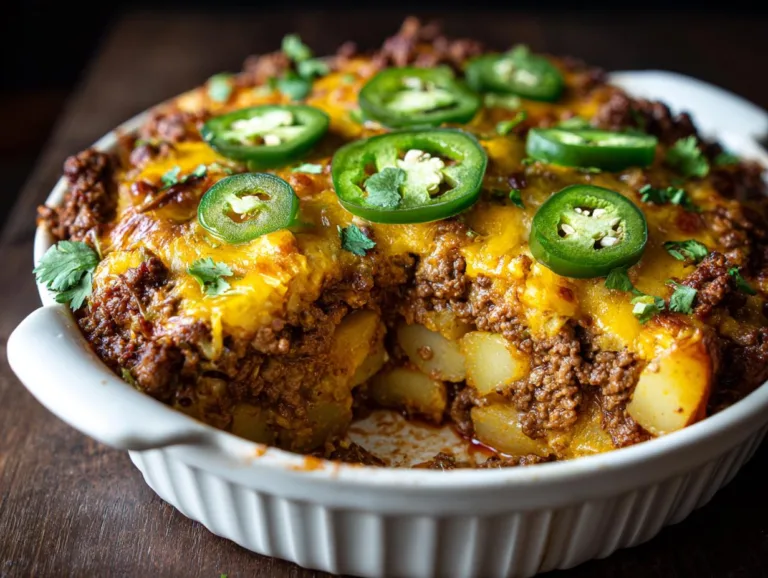 Ultimate Crockpot Cowboy Casserole