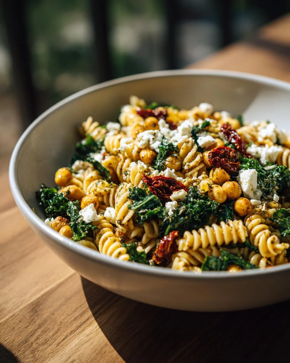 Vegetarian Protein Pasta Salad Bowl - detail 1