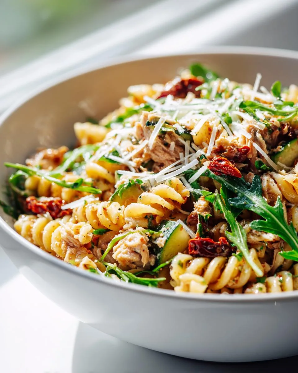 Veggie Tuna Pasta Salad Recipe - detail 3